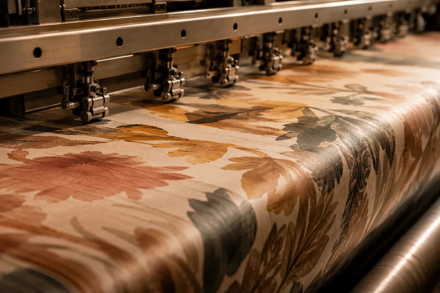 Fabric dyeing and printing at MP Collection